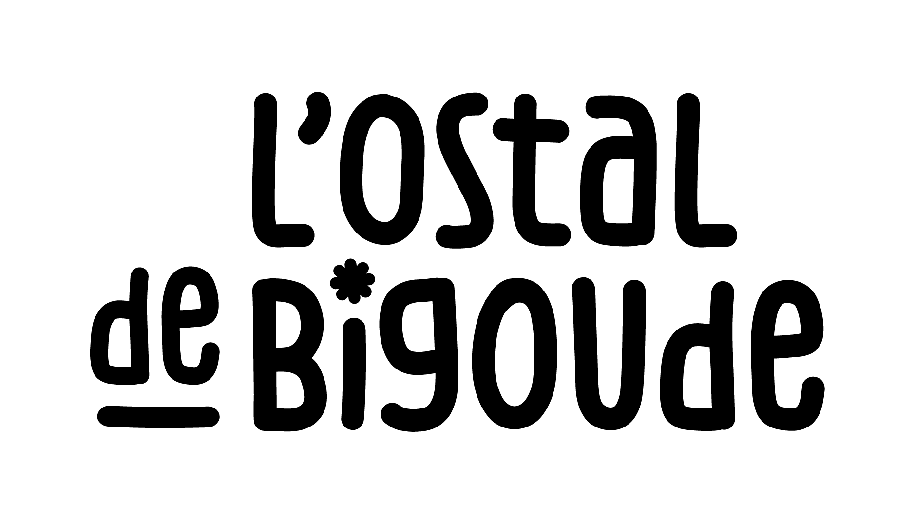 logo noir lostal de bigoude cabane degustation huitre ostreiculteur cap ferret